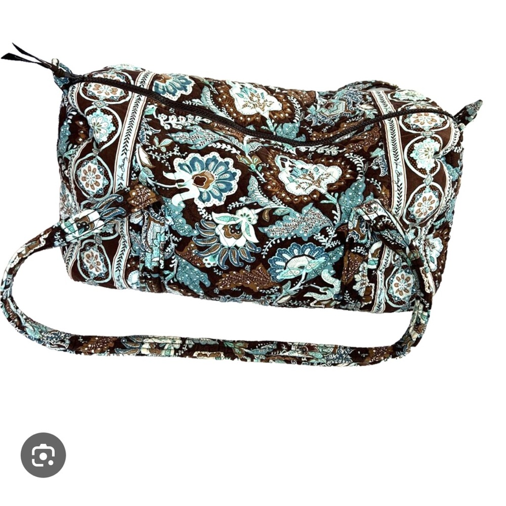 Vera Bradley Java Blue Large Duffel
